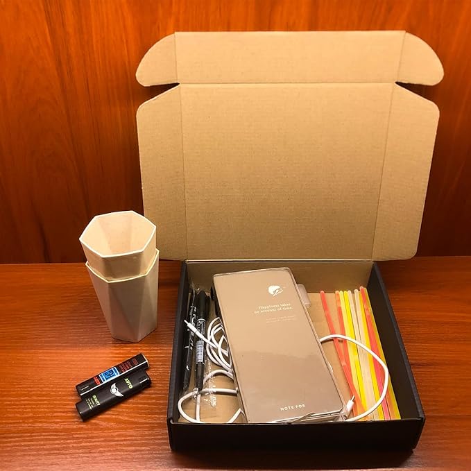 24 Pack 9x8x2 Inches Black Shipping Boxes，3 Layers Corrugated Cardboard Box, Black Mailer Boxes for Packaging Small Business Mailing Gifts Giving Products Wrap Boxes (9''x8''x2'')
