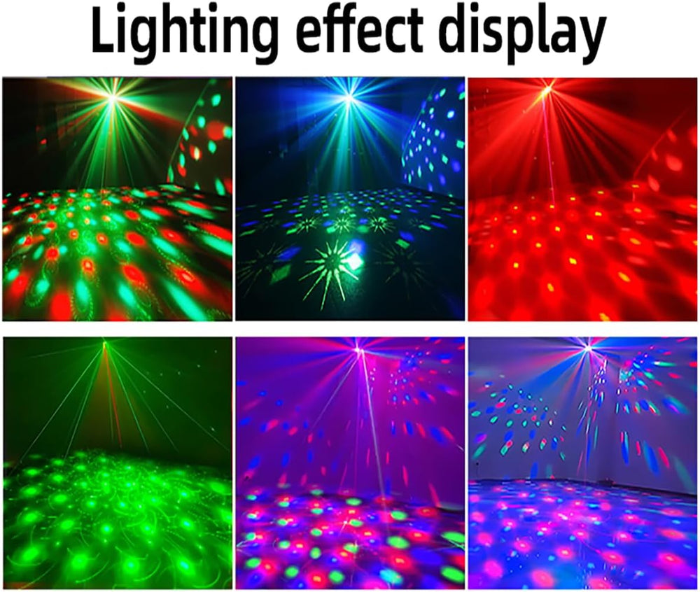 Party Lights DJ Disco Ball Stage Strobe LED Projector