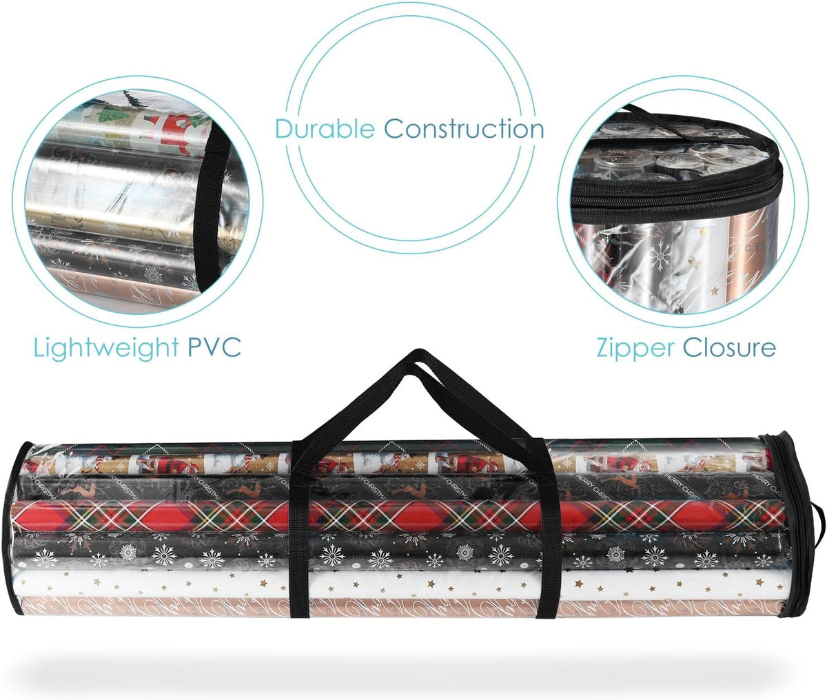hearth & harbor wrapping paper storage container and, package contents