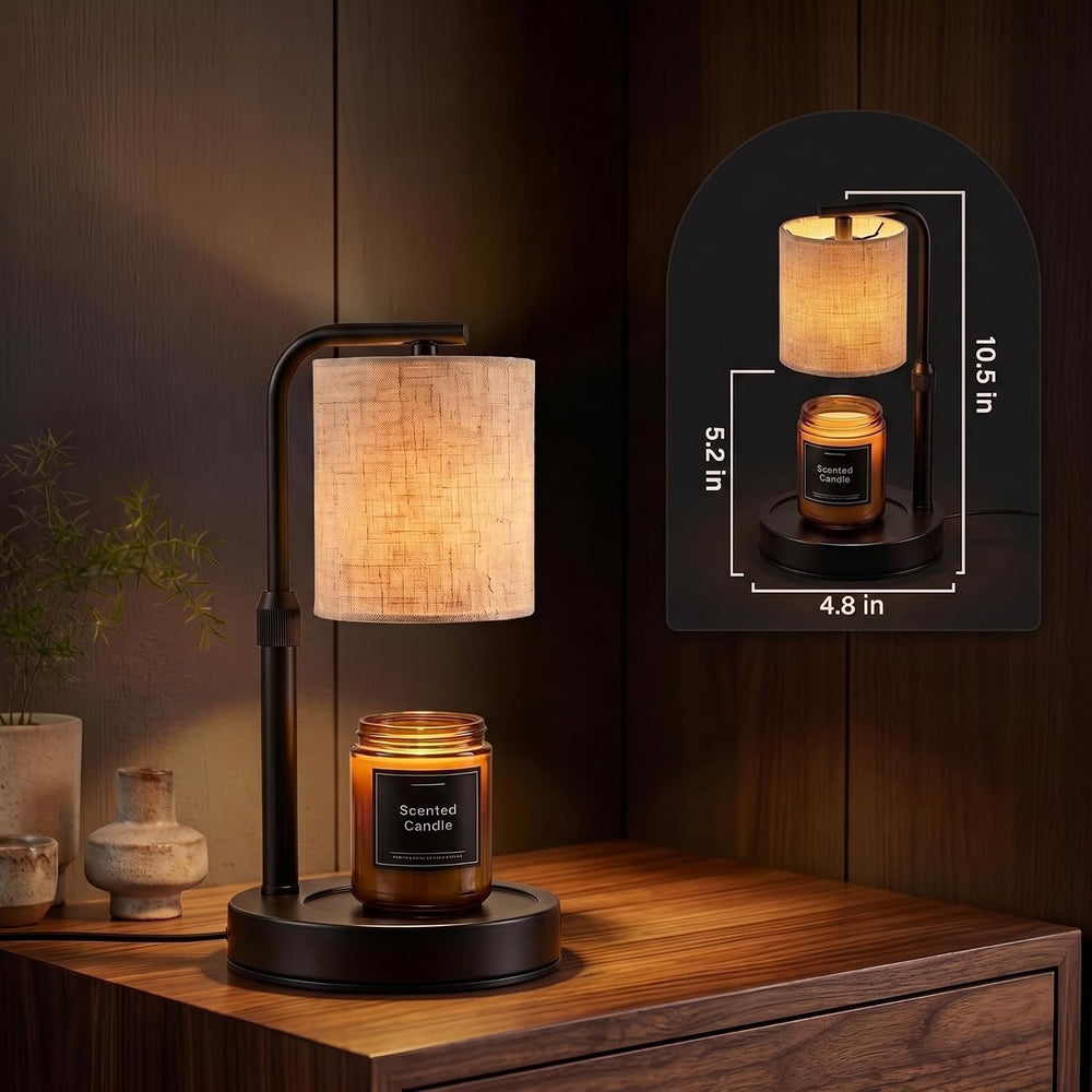 Candle Warmer Lamp with Timer Dimmable,Home Decor Birthday Gifts for Women