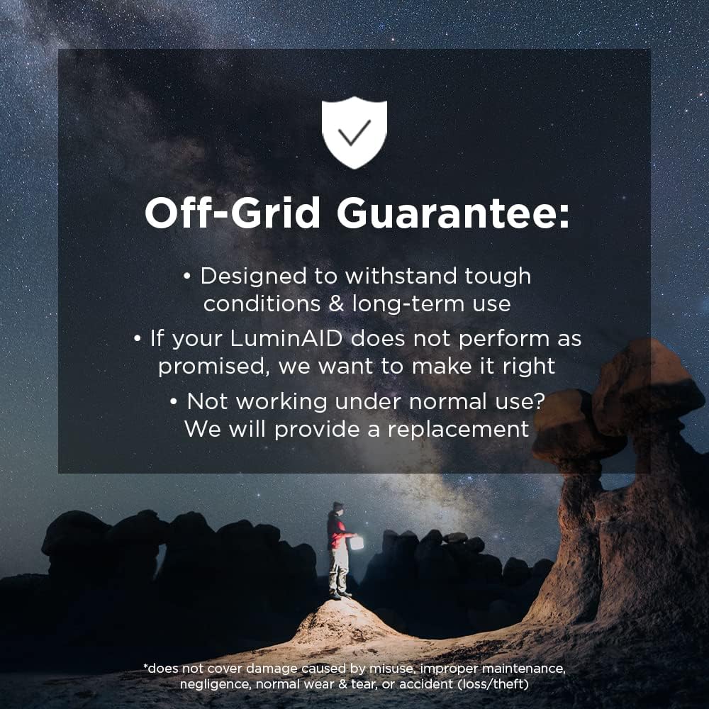 LuminAID Nova Inflatable Solar LED Lantern for Camping, Hiking & Travel