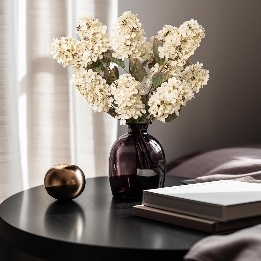 Hydrangea Artificial Flowers,Fall Hydrangeas Artificial Flowers, Fake Fall Dr...