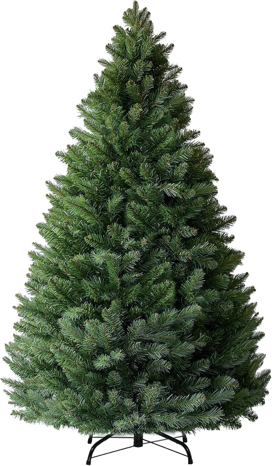 CASA CLAUSI 6ft Artificial Christmas Tree Unlit Pine Xmas Tree,Olive Green