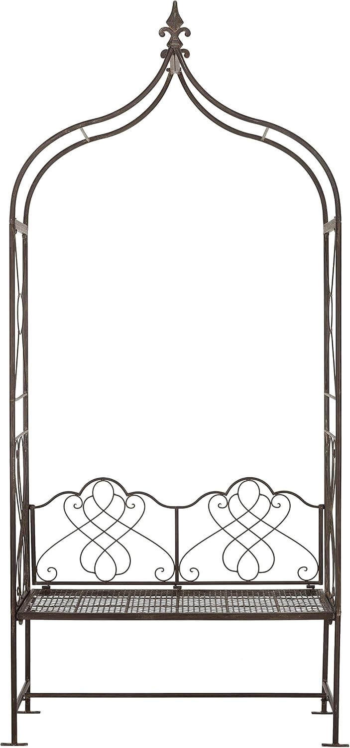 Safavieh Outdoor Collection Eloise Rustic Brown Arbor