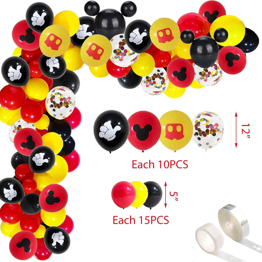 215 Pcs Red 1st Birthday Party Decorations, Boys Onederful Balloons Arch Garl...