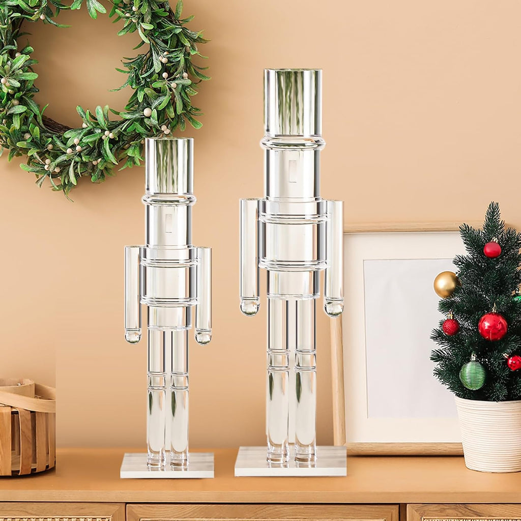 thyle 16 inch christmas acrylic nutcracker decor nutcracker, package contents