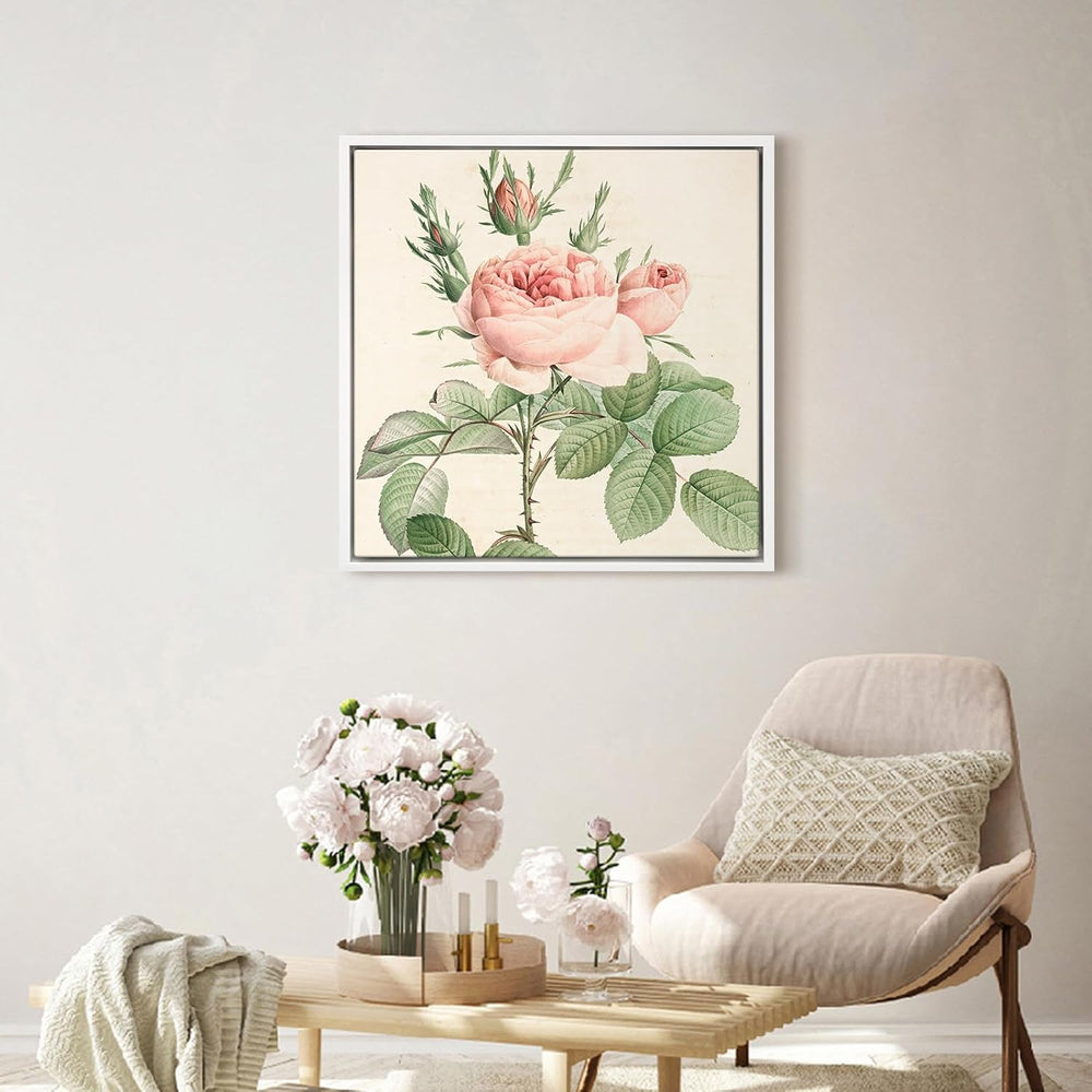 12x12 White Floater Frame for Canvas Painting 0.6-0.8" Deep,2 Pack