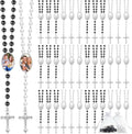 Taiyin Sublimation Blanks Rosary Beads Necklace Catholic Rosaries