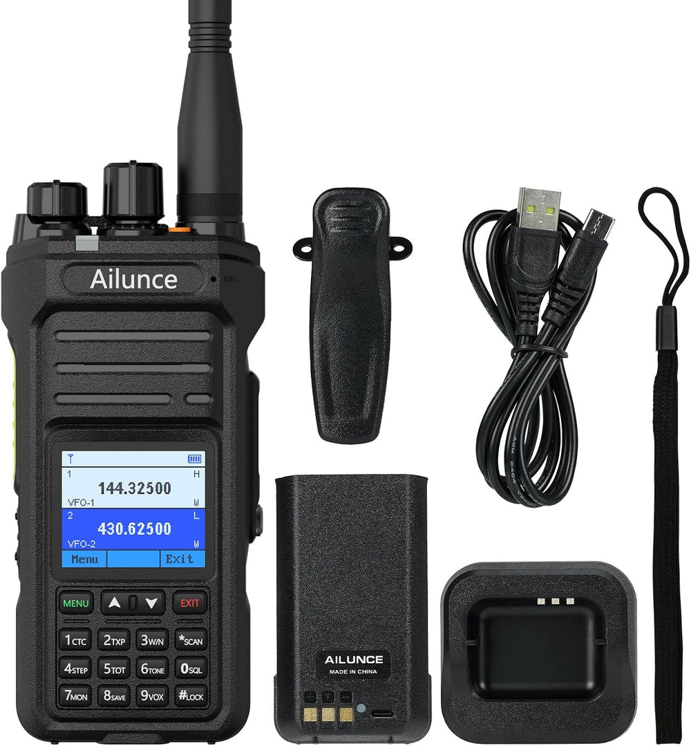 Retevis Ailunce HA1UV Ham Radio,IP67 Waterproof Two Way Radio for Emergency