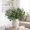 Rowfad 135 Pcs Artificial Eucalyptus Stems, Mixed Greenery Stems for Decor