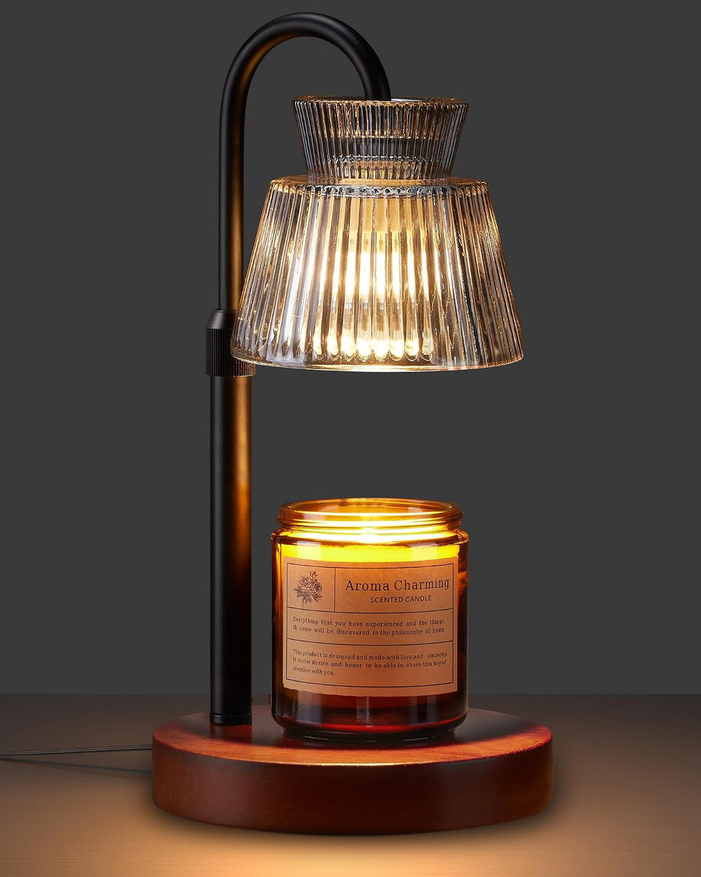Candle Warmer Lamp with Timer &Dimmable Wax Melt Warmer for Scented Jar C...