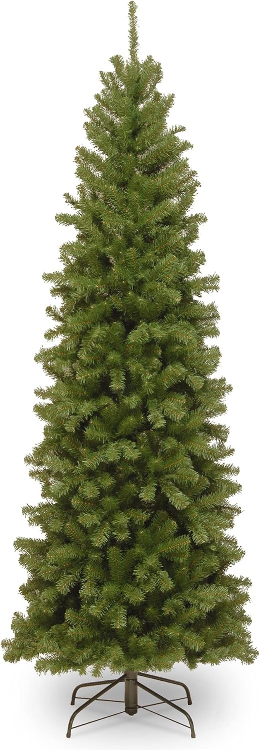 National Tree Company 6.5ft Unlit North Valley Spruce Slim Christmas Tree