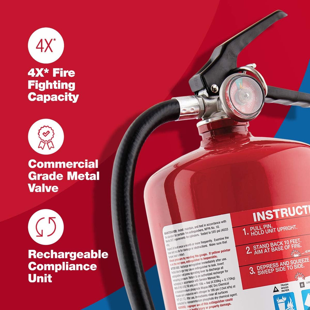 First Alert Fire Extinguisher, Heavy Duty for Commercial Use