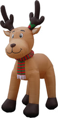 15 FT Tall Jumbo Christmas Inflatable Reindeer
