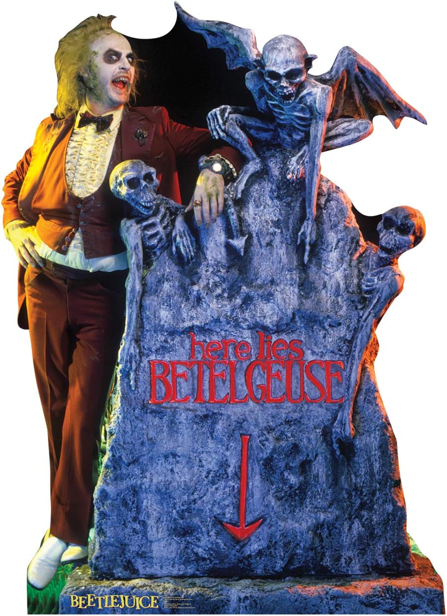Cardboard People Beetlejuice Here Lies Betelgeuse Cardboard Cutout