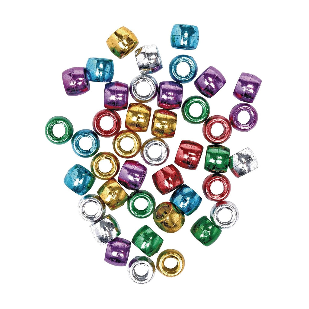 colorations ponymet metallic pony beads - 1 lb., close-up detail