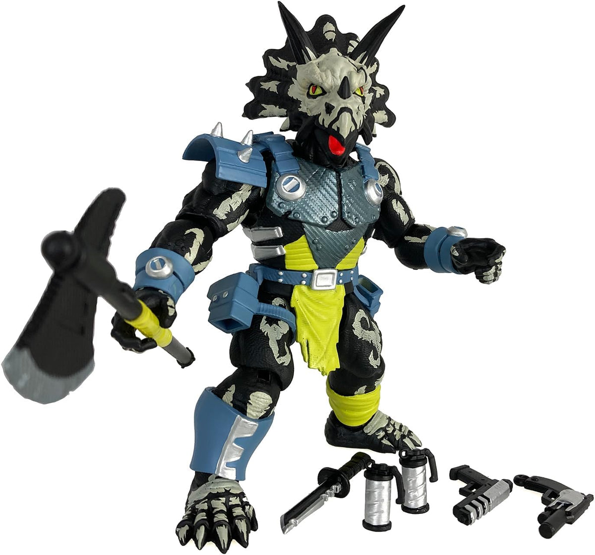 boss fight studio saurozoic warrior wave 2, set, front angle view