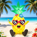 6FT Summer Inflatables Pineapple Giant Tropical Beach Hawaiian Outdoor Blow Up Decorations Yard Garden Lawn Party Luau