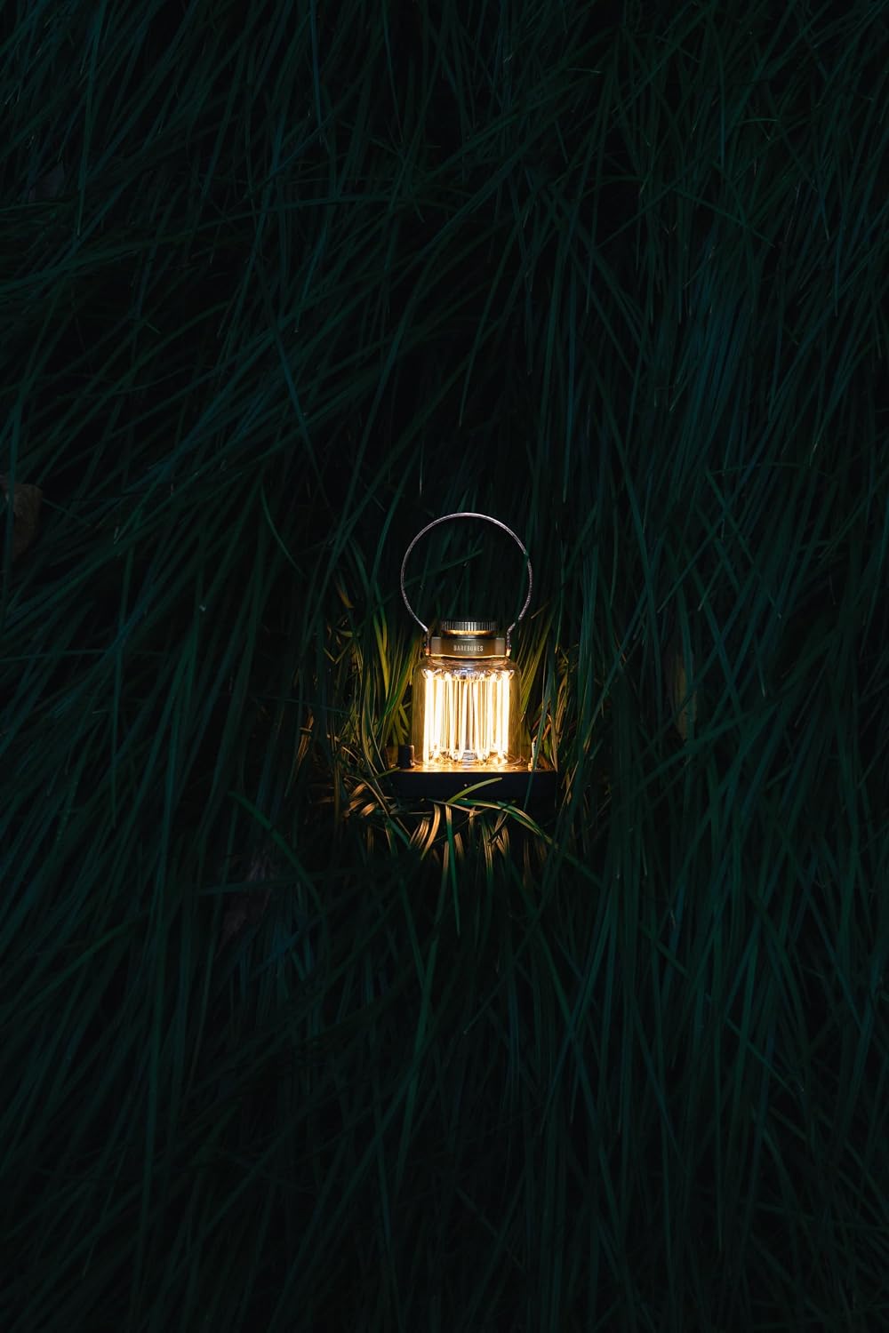 Barebones Block Tower Lantern – Rechargeable LED Lantern with Adjustable Brig...