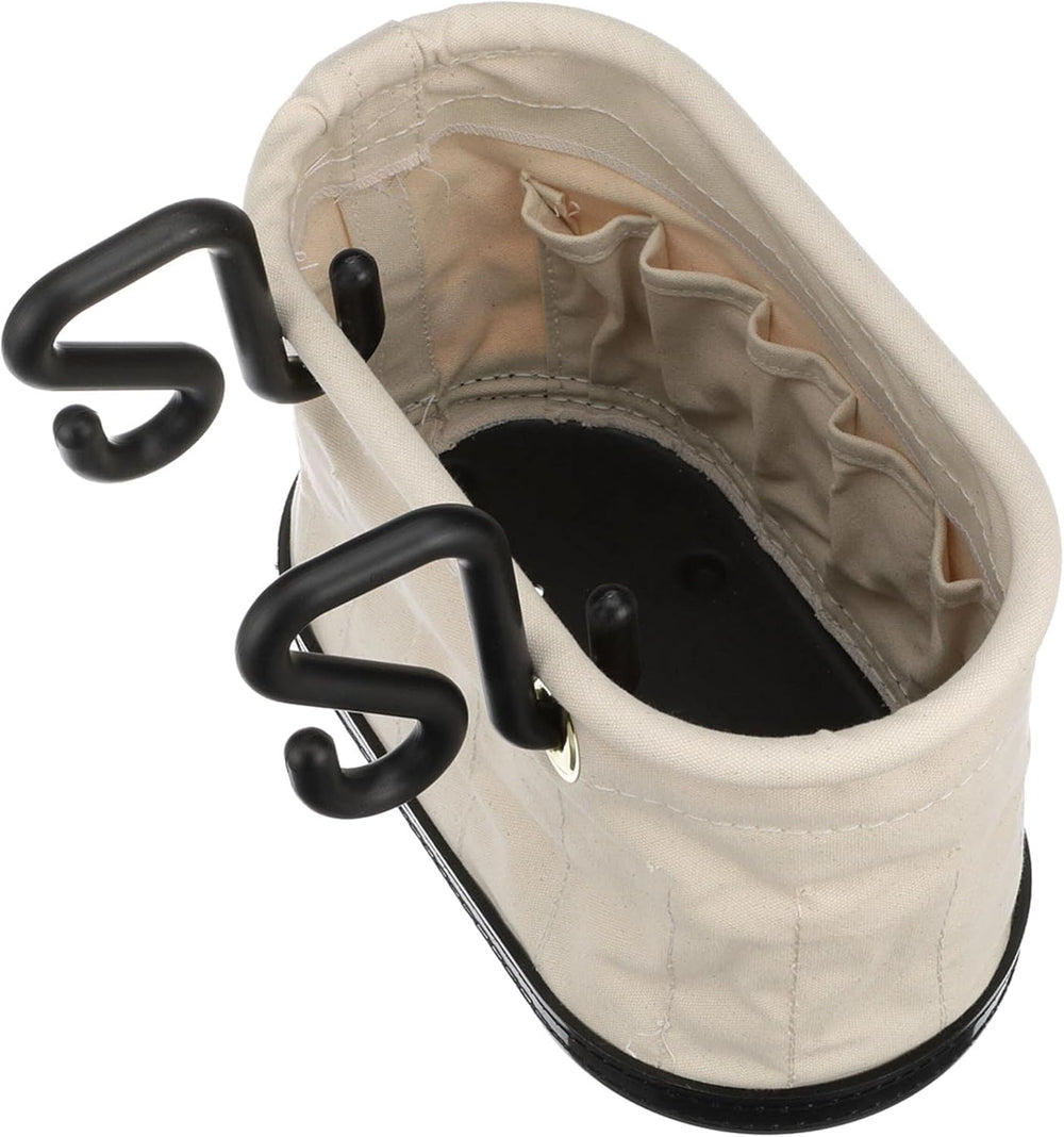 KLEIN TOOLS 5144 Canvas Bucket, 15 Pockets