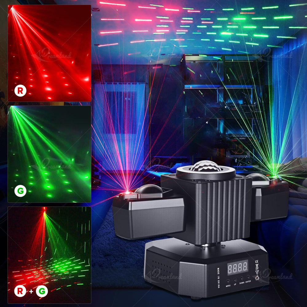 Dreamland Party Disco Light, Disco Ball Dj Light Sound Activated with Remote ...