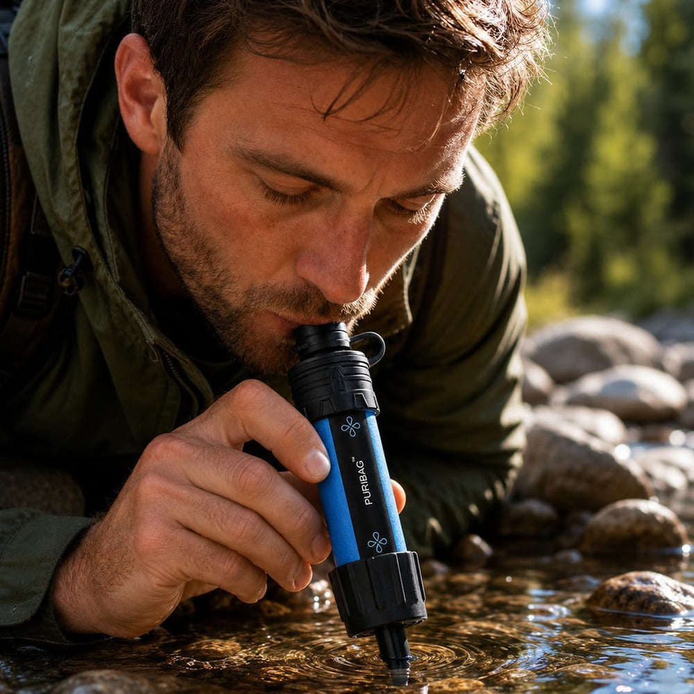 Puribag Micro Membrane Filter Straw Portable Water Filter