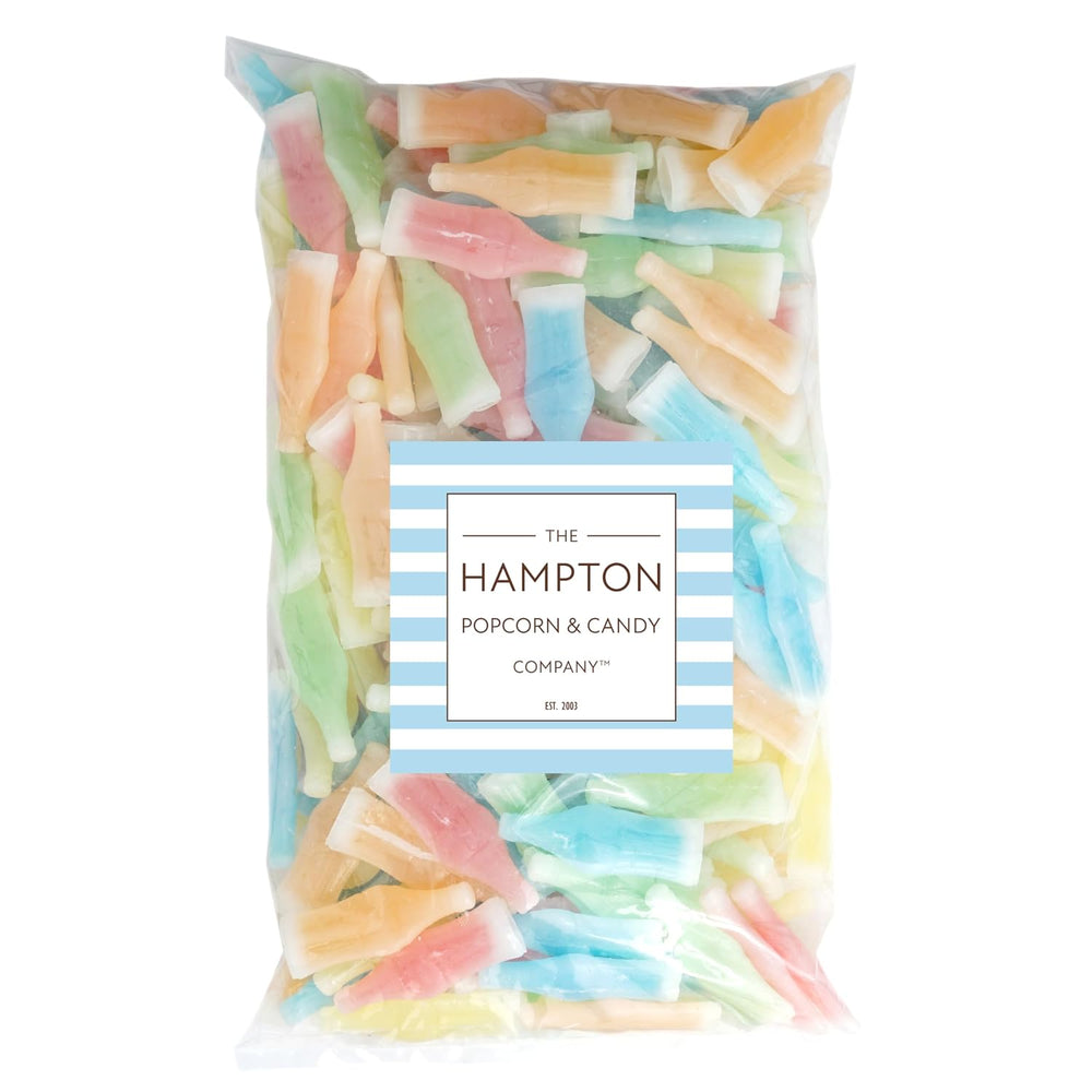 Nik-L-Nips Wax Bottle Candy, 4lb Bulk Bag, Wax Bottle Filled With Juice, Nost...