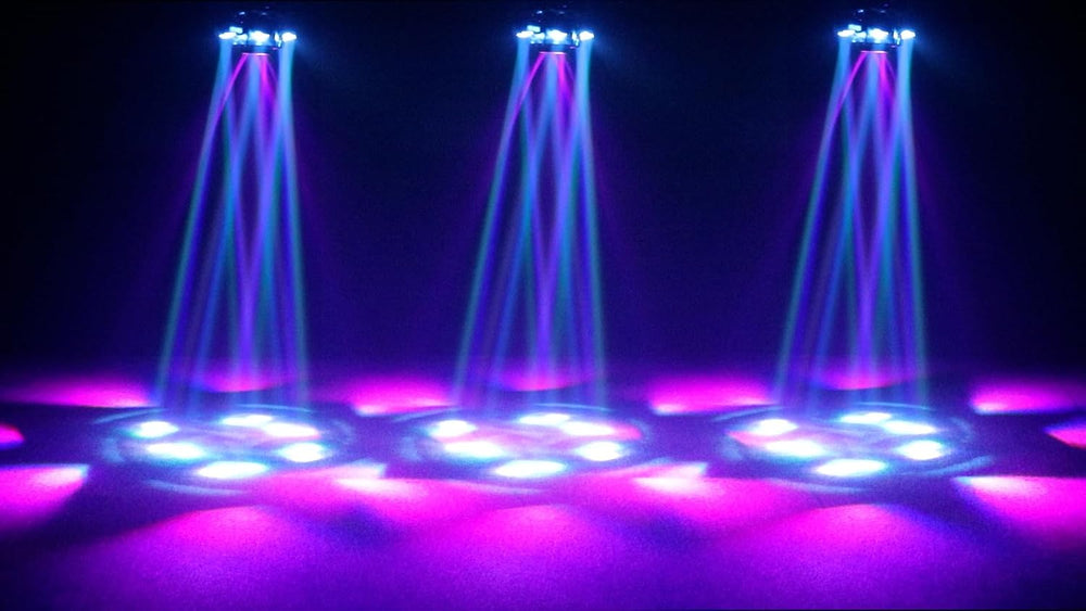 150W 6-Arm Spider Bee-Eye Moving Head LED DJ Light