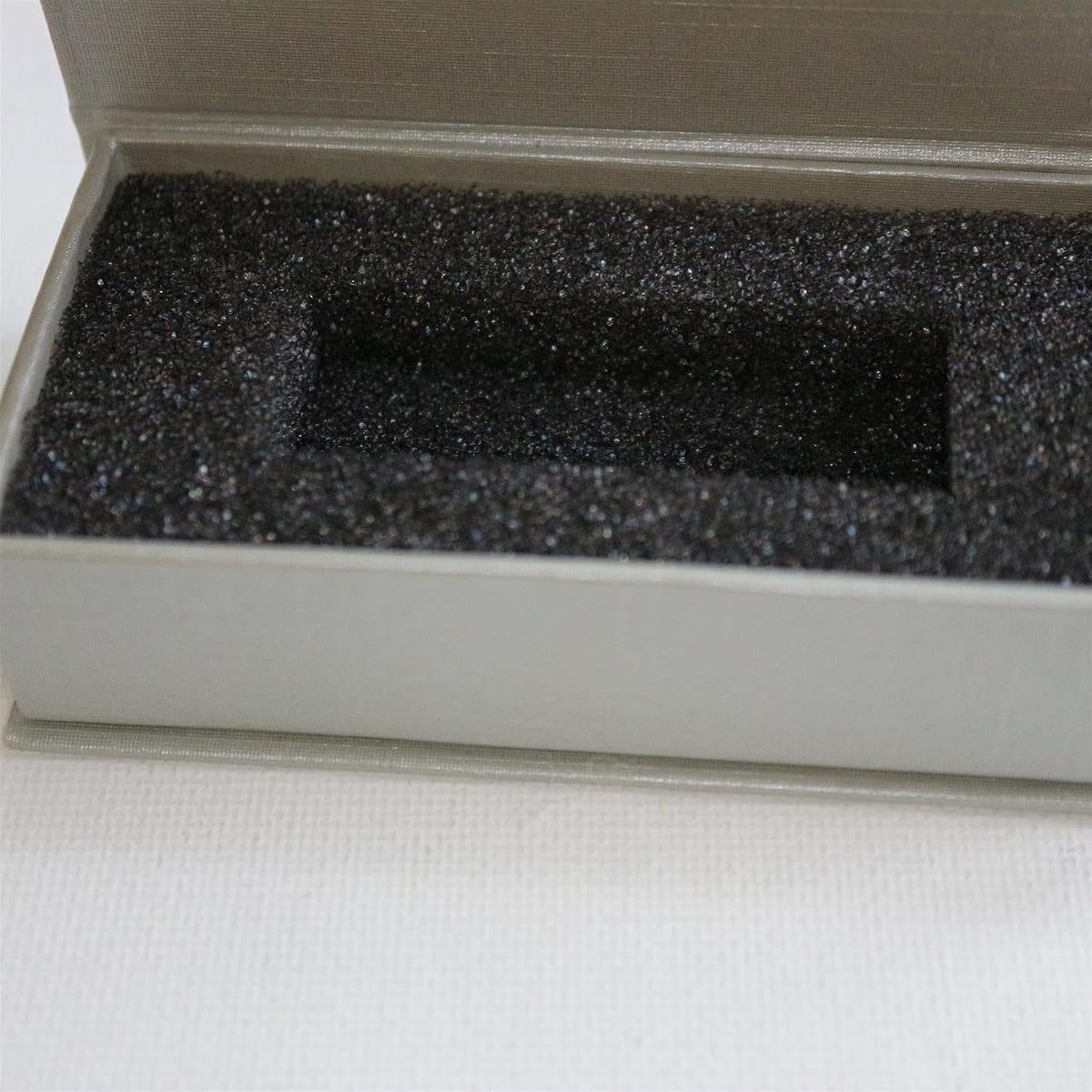 4x Silver Grey Magnetic USB Presentation Gift Boxes, Flash Drives, Wedding