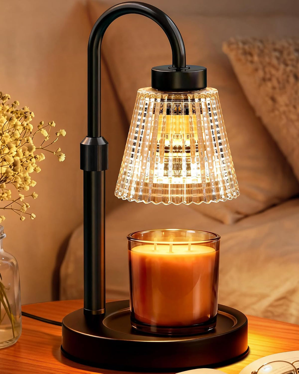 Candle Warmer Lamp with Timer and Dimmer Birthday Gifts for Women