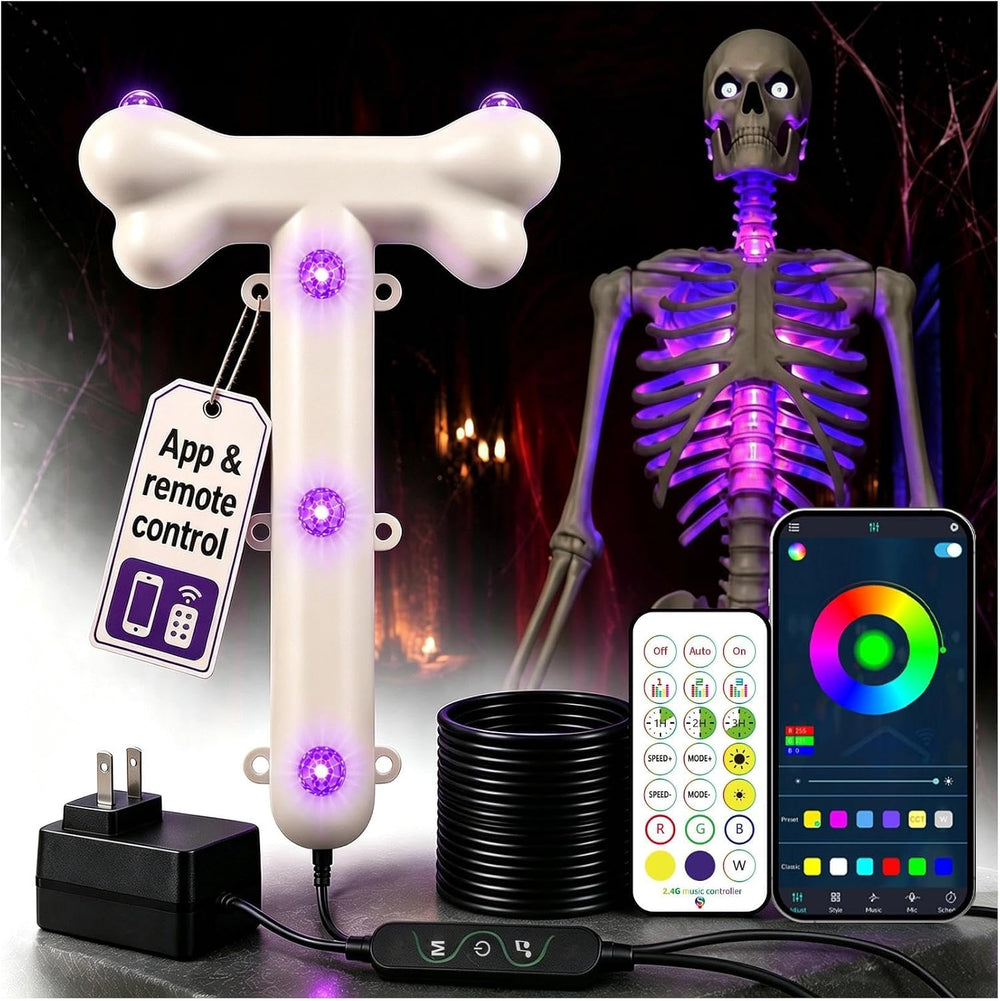 Halloween Smart RGB Skeleton Chest Lighting Kit