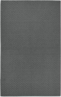 Garland Rug Town Square Cinder Gray 6' x 9' Non Slip Area Rug for Living Rooms & Hallways, Stylish & Durable for High-Traffic Areas