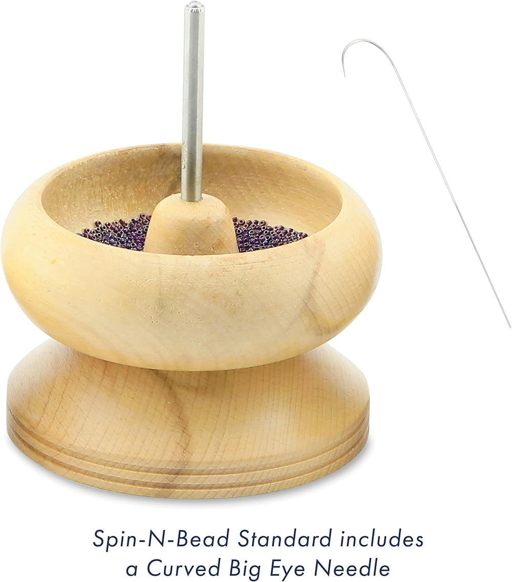 Beadalon Spin N Bead Spinner - Ideal for Beaders & Jewelry Makers, Standard