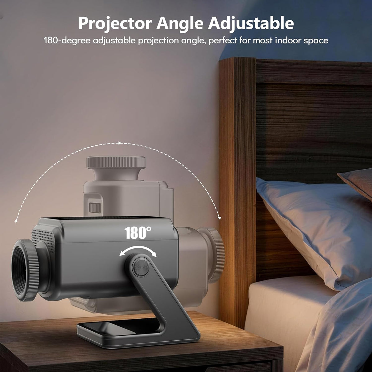 rossetta 3d projector with 60 scenes, galaxy star, package contents