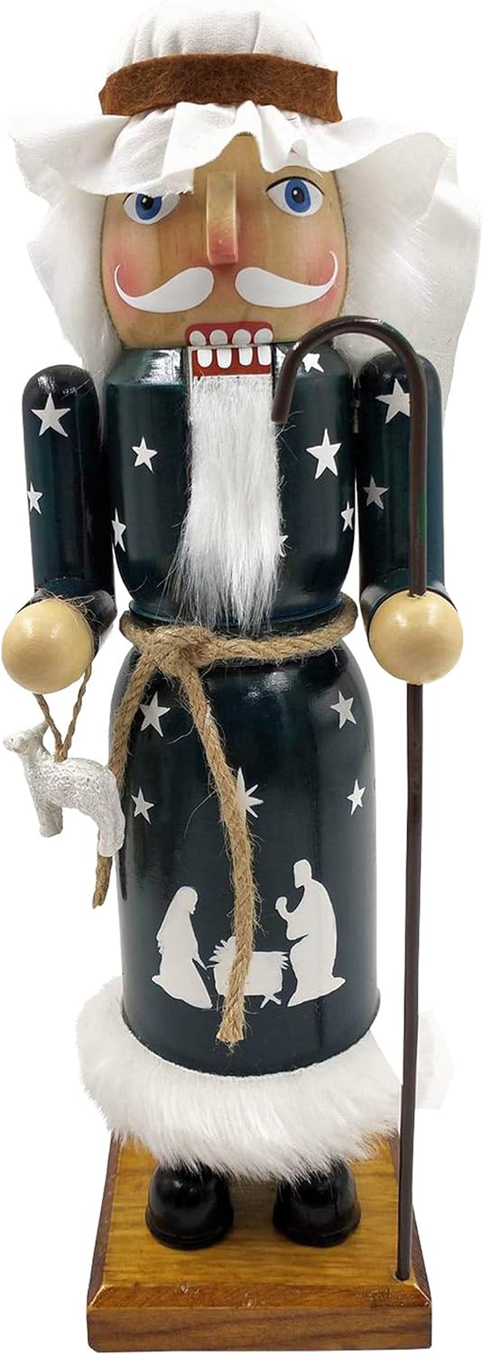 13" Shepherd on High Nutcracker