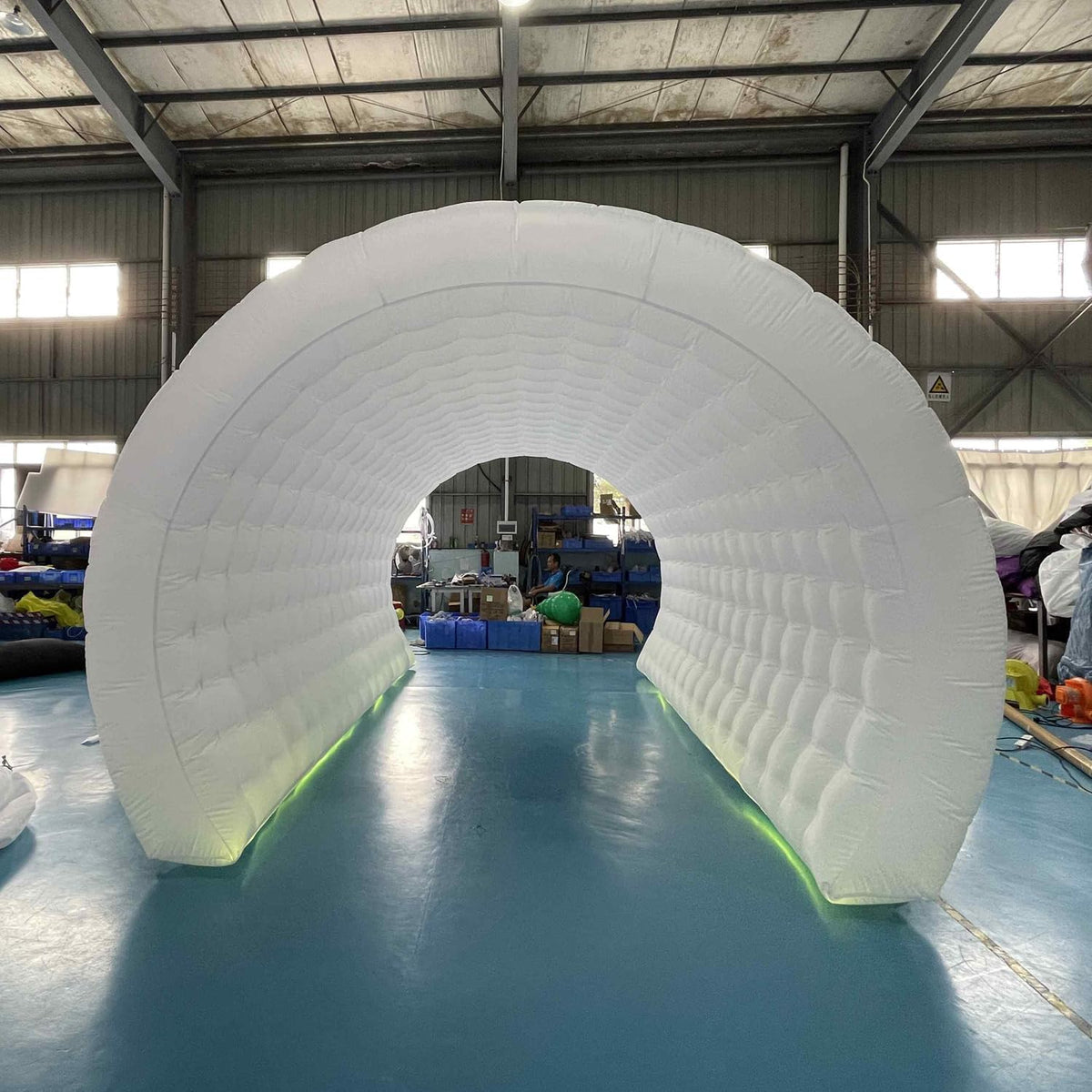 sayok inflatable tunnel tent for event wedding promotion, side view