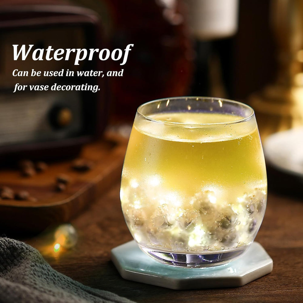 200pcs Warm White Balloon Lights, Round LED Mini Lights for Paper Lantern Bal...