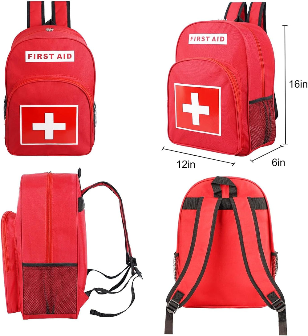 First Aid Backpack, Emergency Medical Backpack, Waterproof & Large Capaci...