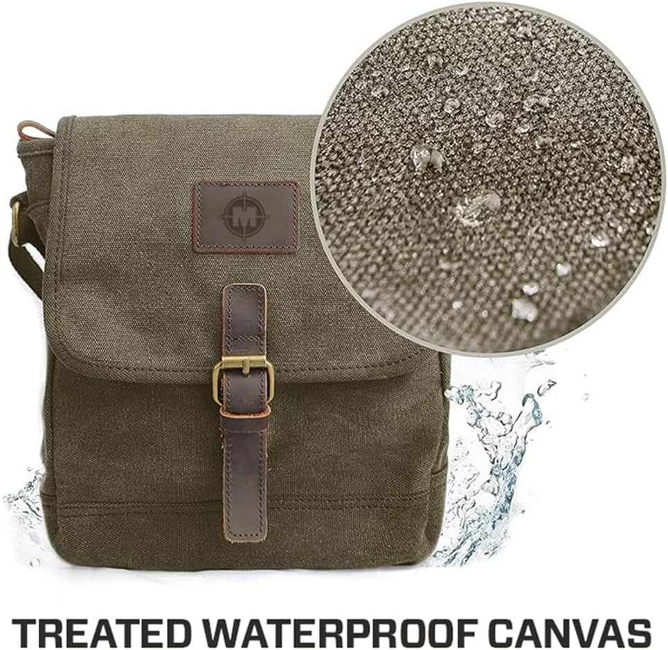 Muzzle-Loaders Canvas Possibles Bag - Black Powder Shooting & Range Bag