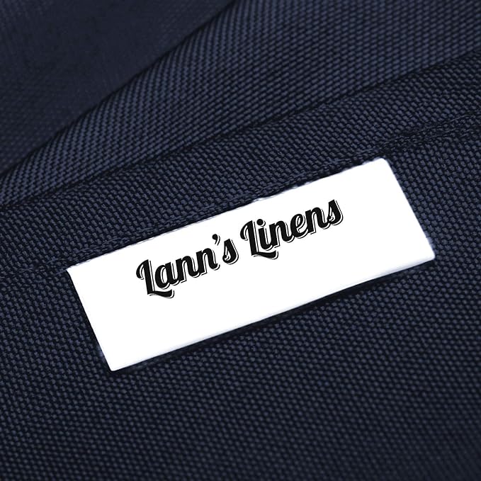 Lann's Linens - 10 Premium 60" x 126" Tablecloths for Wedding/Banquet/Restaurant - Rectangular Polyester Fabric Table Cloths - Navy Blue (10 Pack)