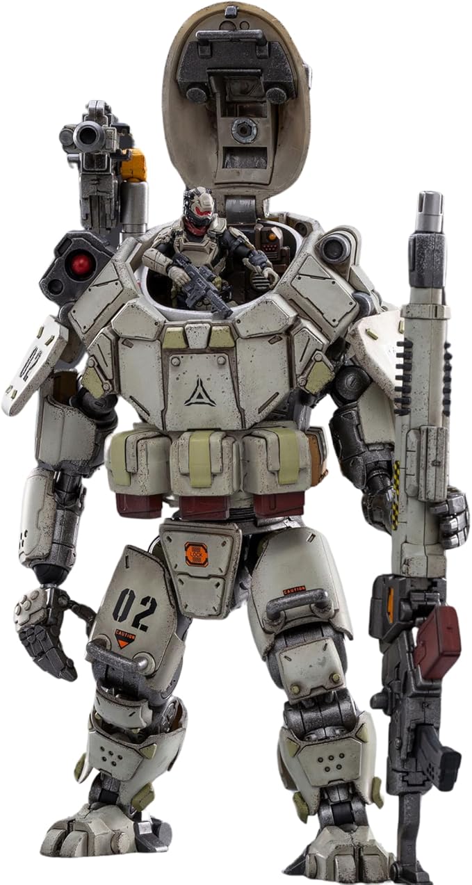 JOYTOY 1/25 Action Figures Iron Wrecker 02 Tactical Mecha Anime Figure Collection Modern Military Model Dark Source