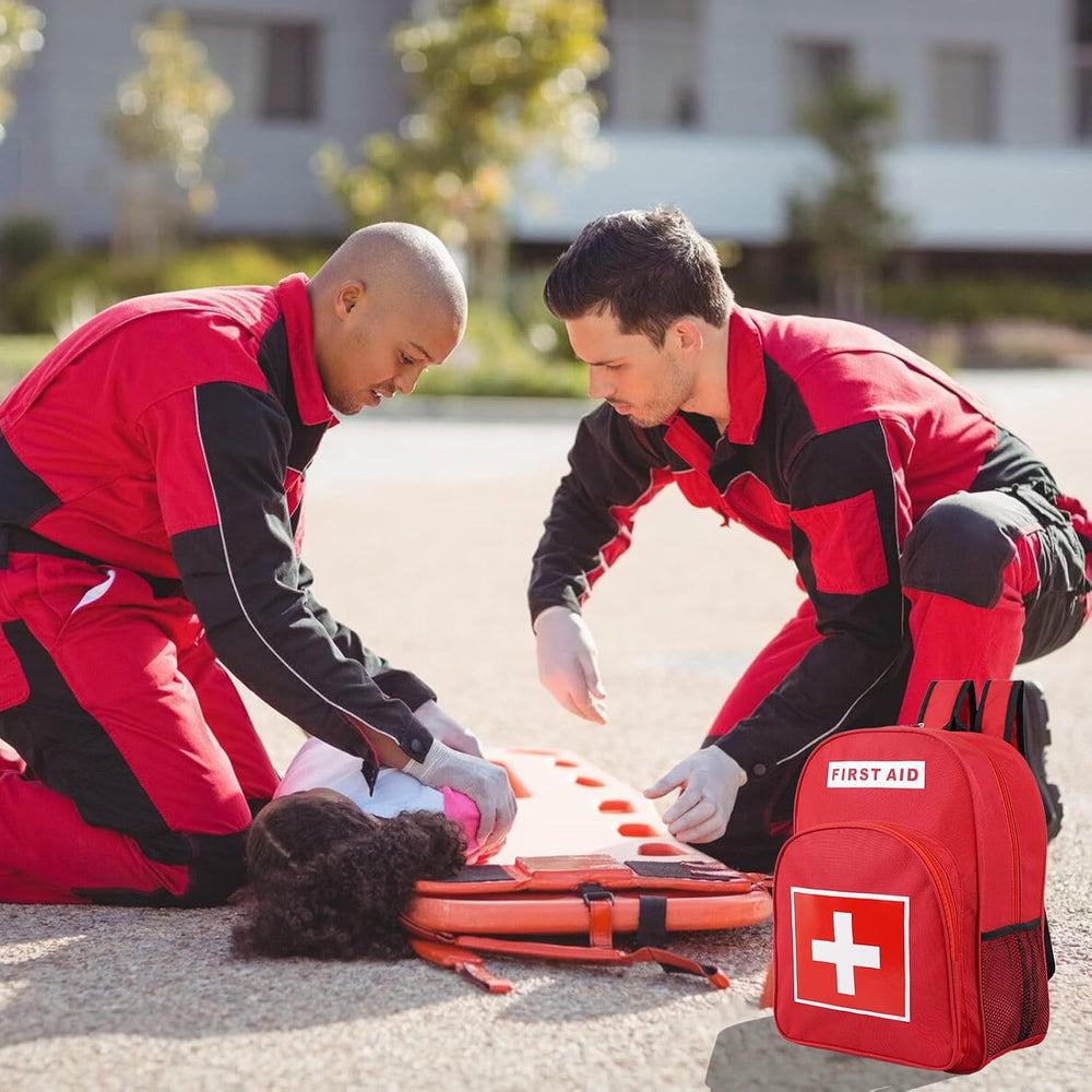 First Aid Backpack, Emergency Medical Backpack, Waterproof & Large Capaci...