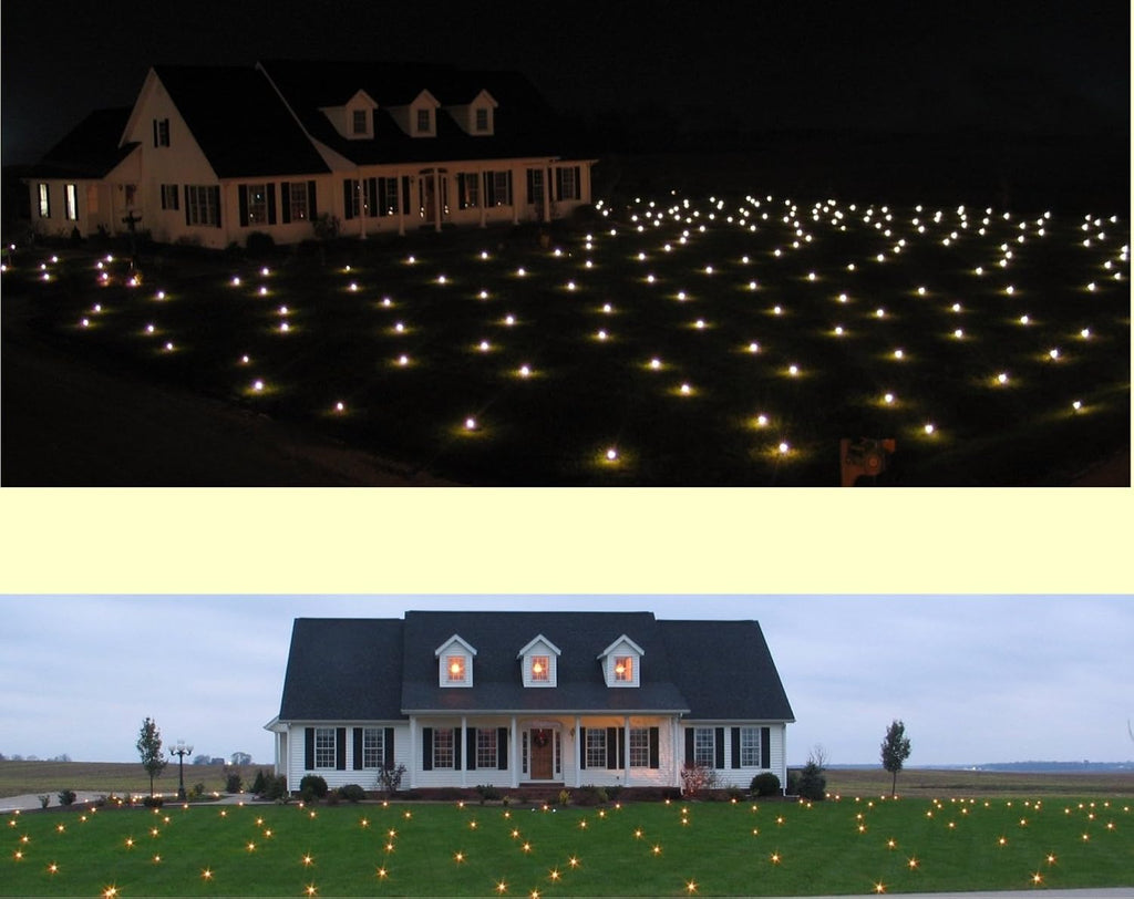 Lawn Lights Illuminated Outdoor Decoration, LED, Christmas, 36-08, Warm White