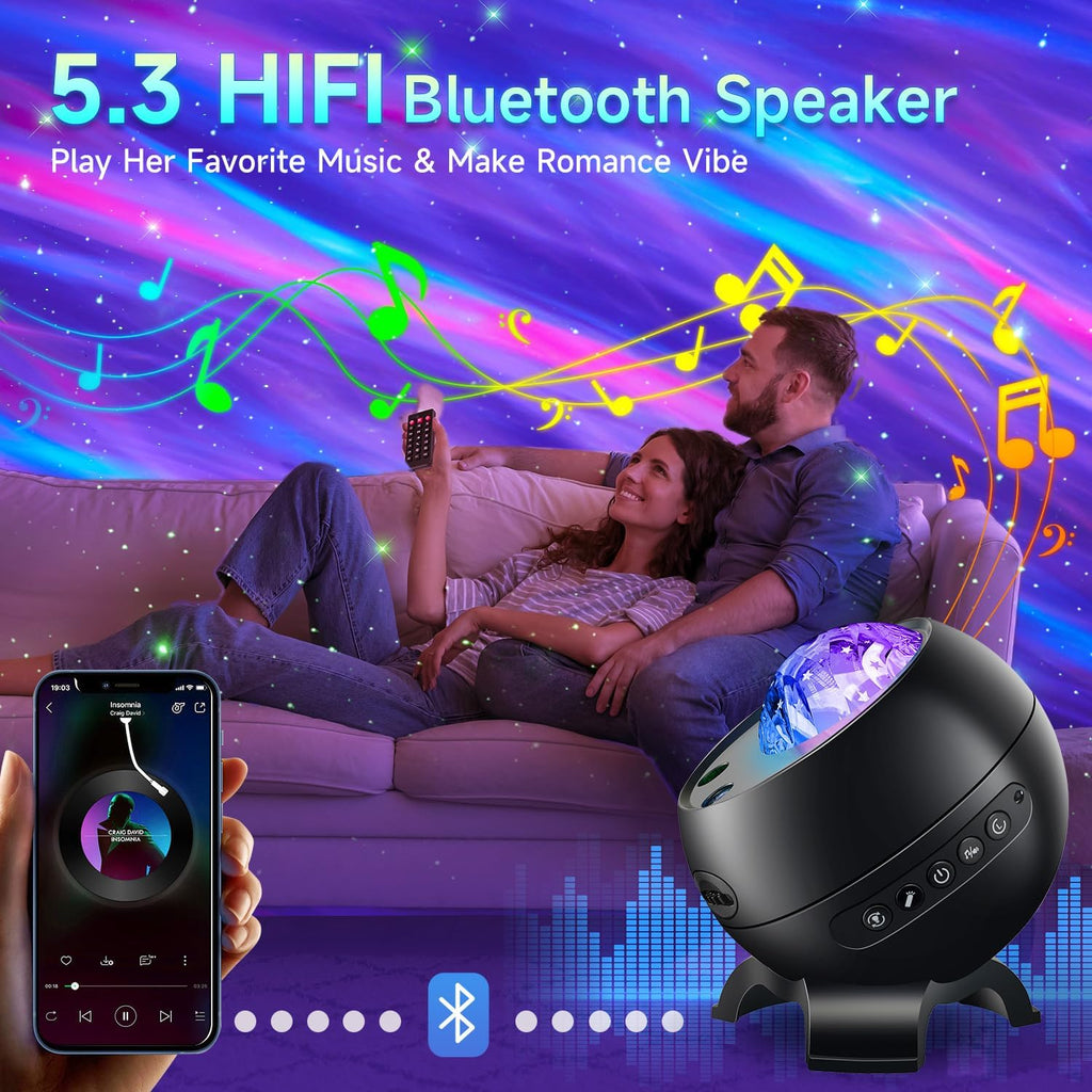 led light gifts home decor light projector with, package contents