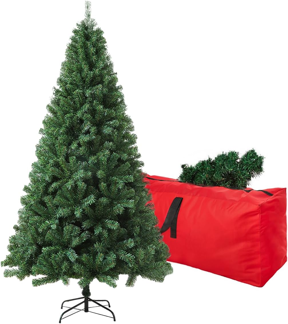 5ft Green Artificial Christmas Tree,Arbol de Navidad Small Fake Xmas Tree