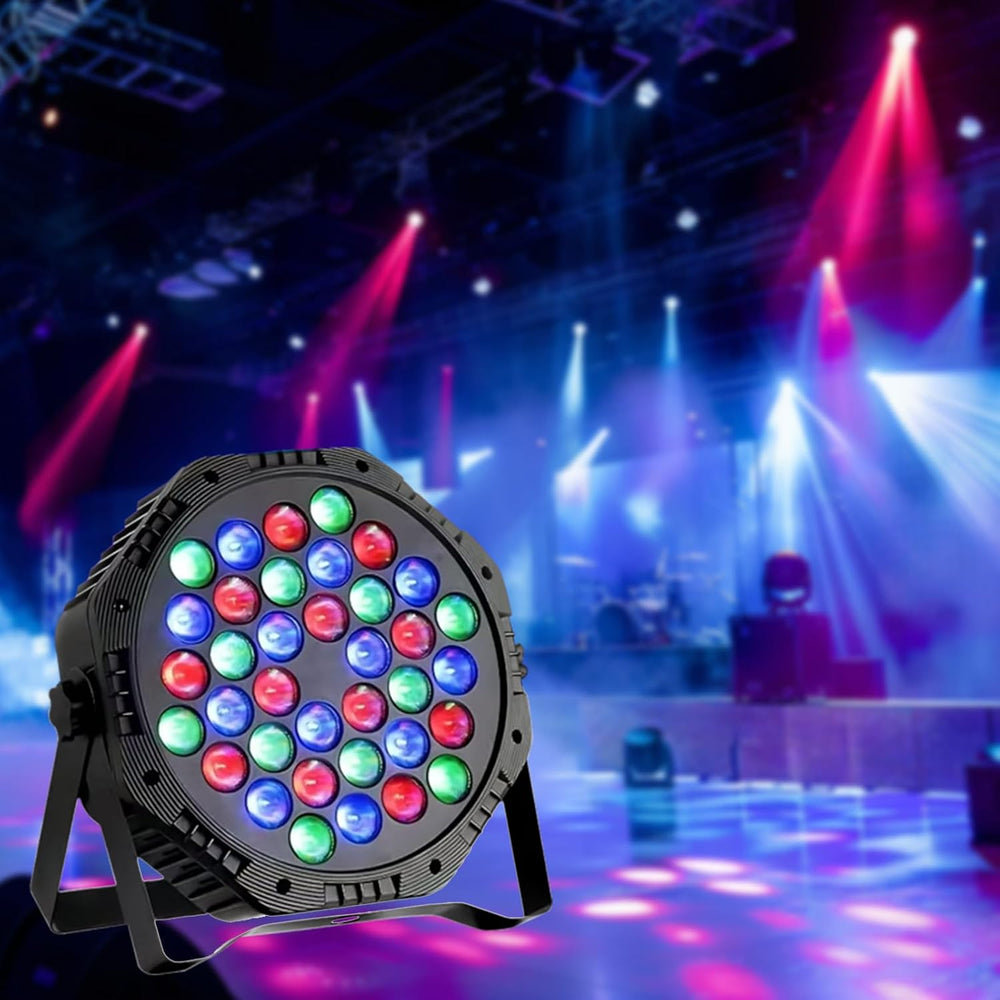 3-Pack DJ Stage Light for Parties LED Par Lights