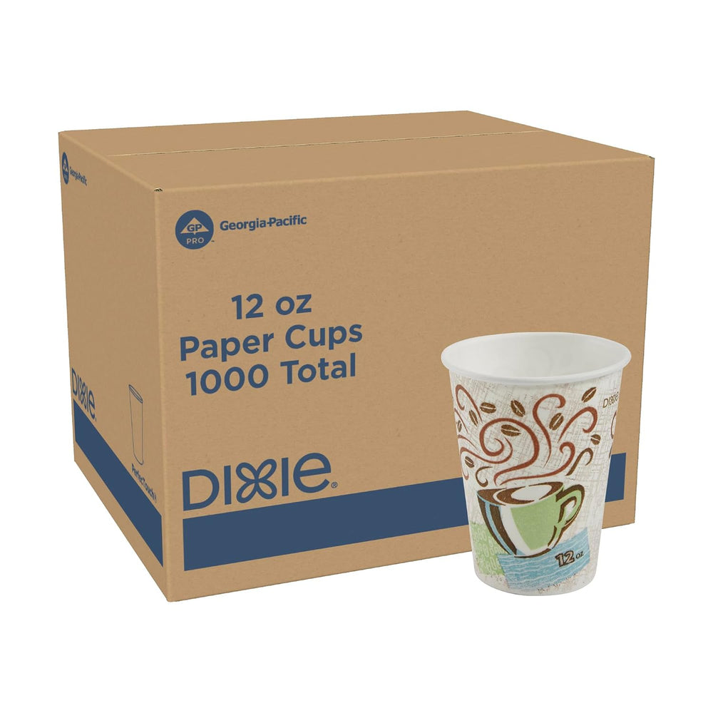 Georgia-Pacific Dixie PerfecTouch 12 oz Paper Coffee Cups By GP PRO, Coffee H...
