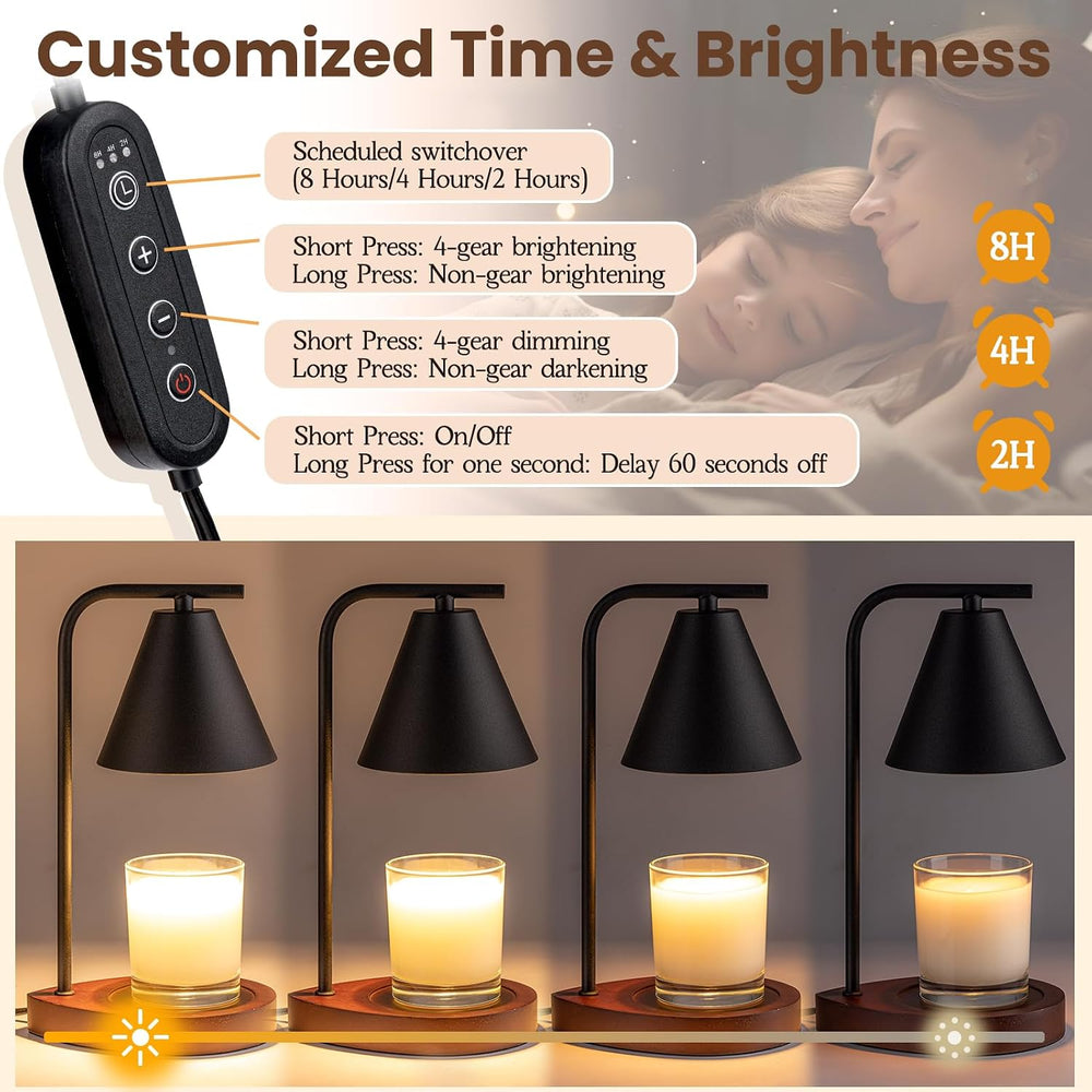 Candle Warmer Lamp with Timer, Electric Wax Lamp Gifts Home Decor