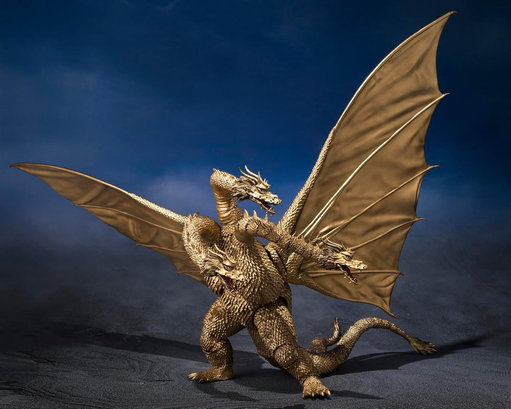 TAMASHII NATIONS - Godzilla - King Ghidorah [1972] S.H.MonsterArts Action Figure