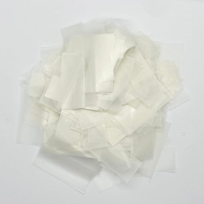 Ultimate Confetti, Biodegradable Dissolving Rice Paper Confetti –Rectangular Flame-Resistant and Water-Soluble Paper Confetti for Cannon and Launcher use – Best for Celebrations - 1 lb, 16 oz